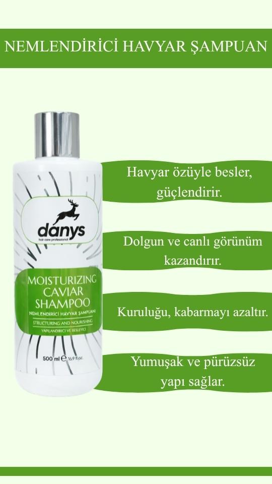 DANYS NEMLENDİRİCİ HAVYAR ŞAMPUANI